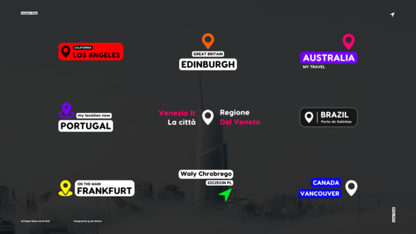 Videohive Location Titles 41886995 Elements template preview