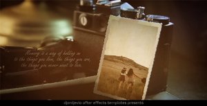 Videohive Vintage Lovely Memories Video Displays template preview