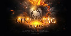 Cinematic Trailer Video Displays template preview