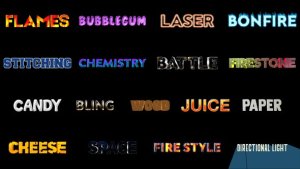 Videohive Text Stylizations || After Effects Titles template preview