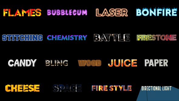 Videohive Text Stylizations || After Effects Titles template preview