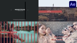 Videohive Movie Titles Opener for After Effects Openers template preview