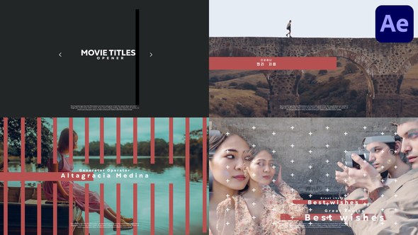 Videohive Movie Titles Opener for After Effects Openers template preview
