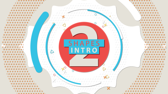 Videohive Shapes Intro 2 Logo Stings template preview