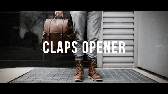 Videohive Claps Opener 20067490 Openers template preview