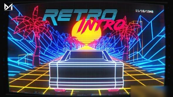 Videohive Retro Intro Openers template preview