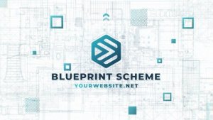 Videohive Blueprint Scheme Logo Logo Stings template preview