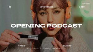 Videohive Opening Podcast Openers template preview