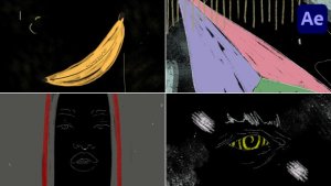 Videohive Abstract Grunge Looped Backgrounds | After Effects 52371644 Elements template preview
