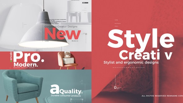 Videohive Modern Product Promo Openers template preview