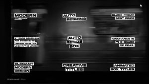 Videohive Auto-Resize Titles | After Effects 51565844 Titles template preview