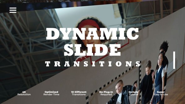 Videohive Dynamic Slide Transitions Elements template preview