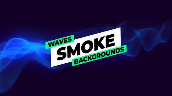 Videohive Gradient Smoke Backgrounds Elements template preview