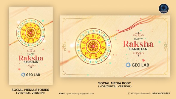 Videohive Happy Raksha Bandhan 59158156 Openers template preview