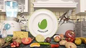Videohive Cooking - Tv Show 2 Logo Stings template preview