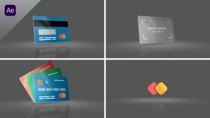 Videohive Credit Card Promotion Product Promo template preview
