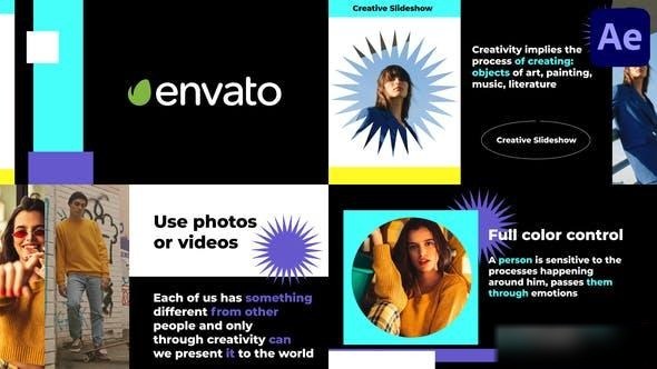 Videohive Modern Slideshow for After Effects Openers template preview
