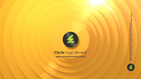 Videohive Circle Logo 56495688 Logo Stings template preview