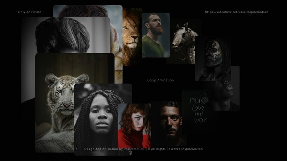 Videohive Photo Carousel Pack Video Displays template preview