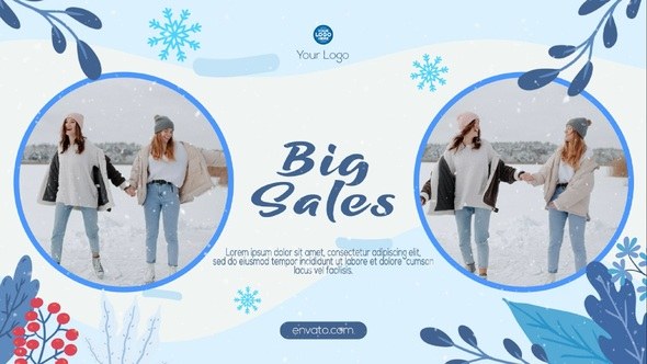Videohive Winter Sale Promo 43143421 Product Promo template preview