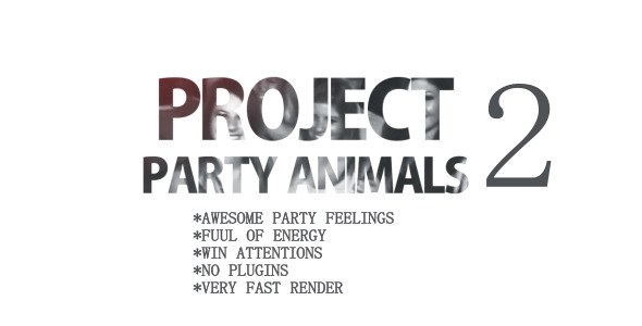 Videohive Project Party Animals 2 Openers template preview