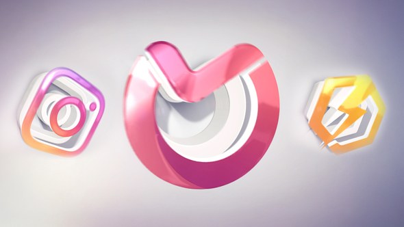 Videohive Fast 3D Logo 2 Logo Stings template preview