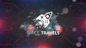 Videohive Space Travels Logo Stings template preview