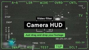 Videohive Aerial Camera / Drone Target HUD Video Effect Template Elements template preview