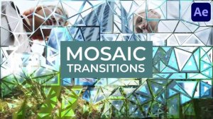 Videohive Mosaic Transitions for After Effects Elements template preview