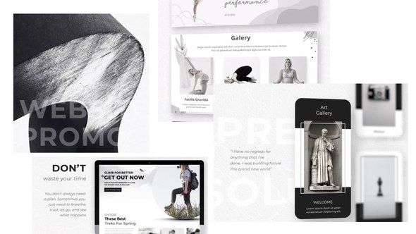 Videohive Website Promo Design Studio Product Promo template preview