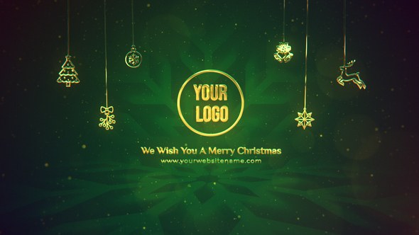 Videohive Christmas Logo 49000497 Logo Stings template preview