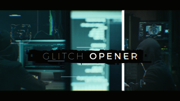 Videohive Exclusive Glitch Opener Openers template preview