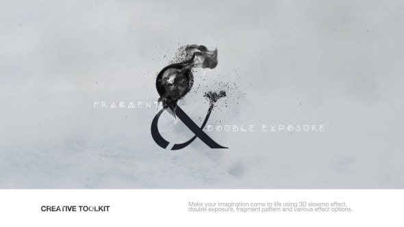 Videohive Fragment & Double Exposure Creative ToolKit I 3D Video Displays template preview