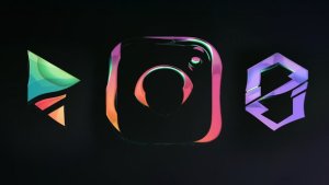 Videohive Colored Distortion Logo 2 Logo Stings template preview
