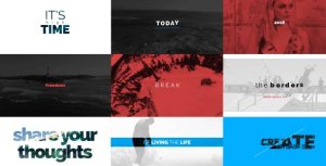 Promo Video Video Displays template preview