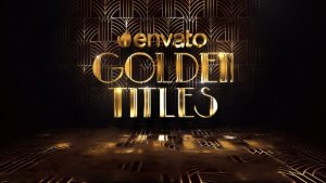 Videohive Golden Titles 44934737 Titles template preview
