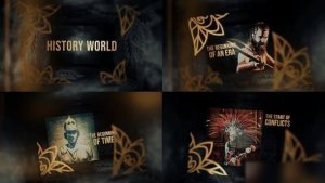 Videohive History Time Vintage Opener Openers template preview