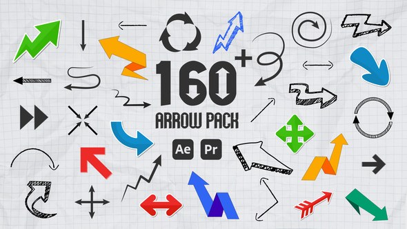 Videohive Arrow Pack 52264772 Elements template preview