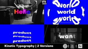 Videohive Stomp Typography 25796497 Titles template preview