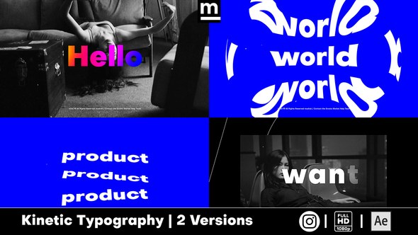 Videohive Stomp Typography 25796497 Titles template preview