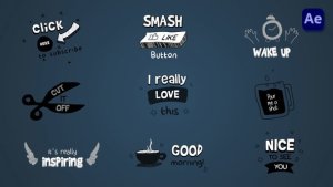 Videohive 2D Scribble Sketch titles [After Effects] Titles template preview