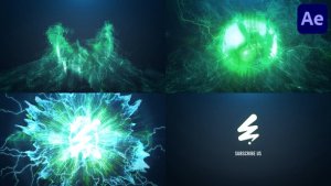 Videohive Epic Collapse Logo for After Effects Logo Stings template preview