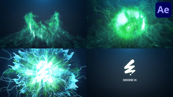 Videohive Epic Collapse Logo for After Effects Logo Stings template preview