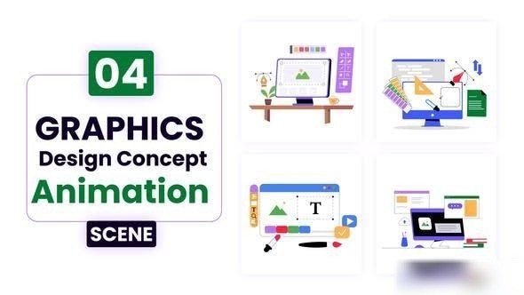 Videohive Graphics Design Concept Illustration Elements template preview