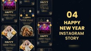 Videohive New Year Stories 55461691 Product Promo template preview