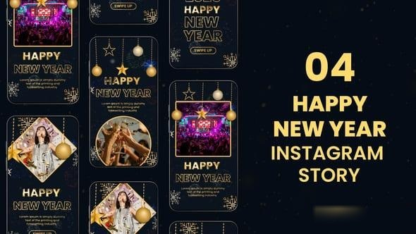 Videohive New Year Stories 55461691 Product Promo template preview