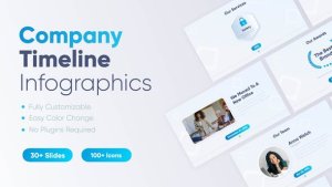 Videohive Timeline Infographics Infographics template preview