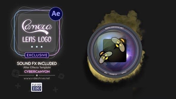 Videohive Camera Lens Logo Logo Stings template preview