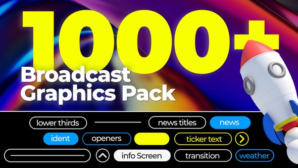 Videohive Broadcast News Ultra Pack Broadcast-packages template preview