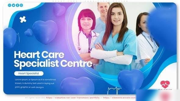 Videohive Heart Care | Cardiology Center